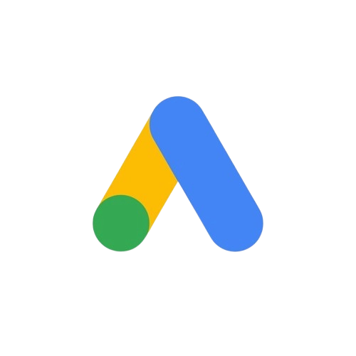 Professional Google Ads dashboard tracking search campaign impressions, click-through rates, and cost-per-click analytics.